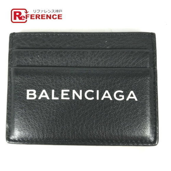 BALENCIAGA Business Case Pass Leather Black - Picture 1 of 9